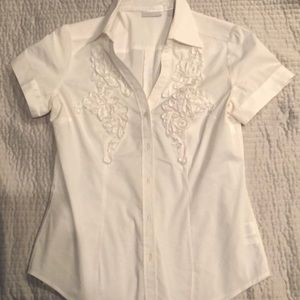 White button down shirt